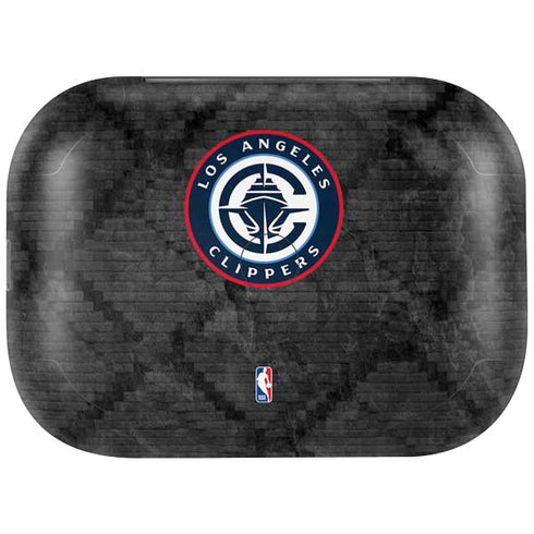 NBA Los Angeles Clippers Black Rust Amazon Echo Buds Skin