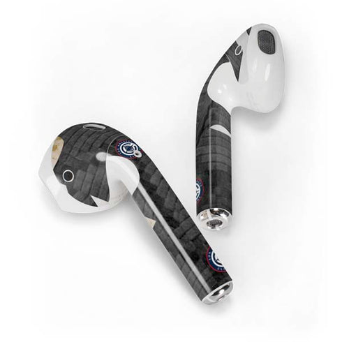 NBA Los Angeles Clippers Black Rust Apple AirPods Skin