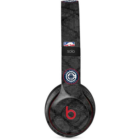 NBA Los Angeles Clippers Black Rust Beats Solo 2 Wireless Skin