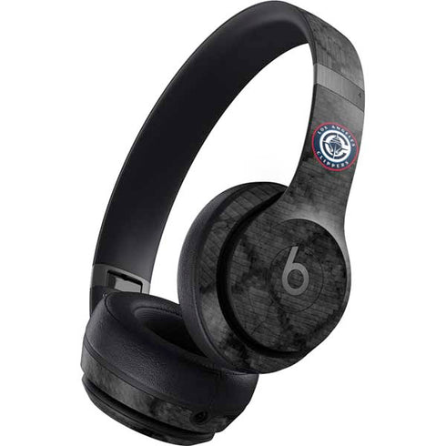 NBA Los Angeles Clippers Black Rust Beats Solo 4 Wireless Headphones Skin