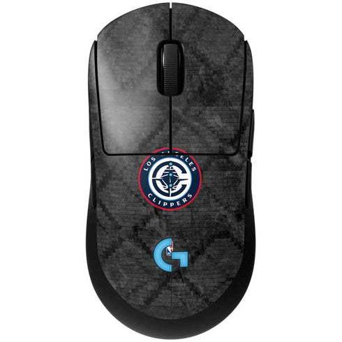 NBA Los Angeles Clippers Black Rust G Pro Wireless Gaming Mouse Skin