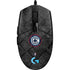 NBA Los Angeles Clippers Black Rust G203 Prodigy RGB Wired Gaming Mouse Skin