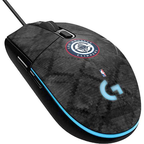 NBA Los Angeles Clippers Black Rust G203 Prodigy RGB Wired Gaming Mouse Skin