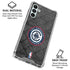 NBA Los Angeles Clippers Black Rust Galaxy A13 5G Clear Case
