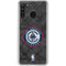 NBA Los Angeles Clippers Black Rust Galaxy A21 Clear Case