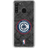 NBA Los Angeles Clippers Black Rust Galaxy A21 Clear Case