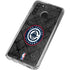 NBA Los Angeles Clippers Black Rust Galaxy A21 Clear Case