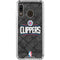NBA Los Angeles Clippers Black Rust Galaxy A30 Clear Case
