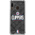 NBA Los Angeles Clippers Black Rust Galaxy A30 Clear Case