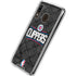 NBA Los Angeles Clippers Black Rust Galaxy A30 Clear Case
