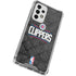 NBA Los Angeles Clippers Black Rust Galaxy A33 5G Clear Case