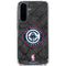 NBA Los Angeles Clippers Black Rust Galaxy A36 5G Clear Case