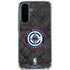 NBA Los Angeles Clippers Black Rust Galaxy A36 5G Clear Case