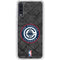 NBA Los Angeles Clippers Black Rust Galaxy A50 Clear Case