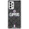 NBA Los Angeles Clippers Black Rust Galaxy A53 5G Clear Case