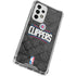 NBA Los Angeles Clippers Black Rust Galaxy A53 5G Clear Case