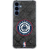 NBA Los Angeles Clippers Black Rust Galaxy A55 5G Clear Case