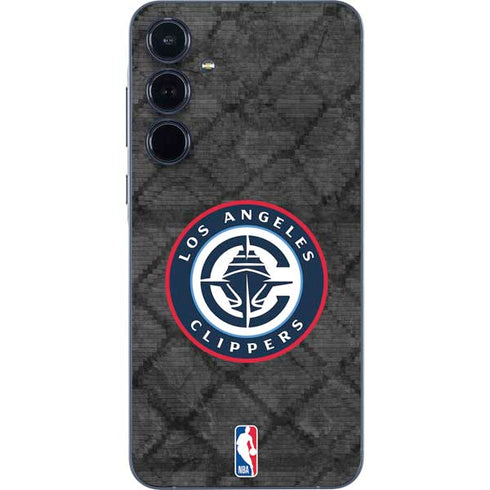 NBA Los Angeles Clippers Black Rust Galaxy A55 5G Skin