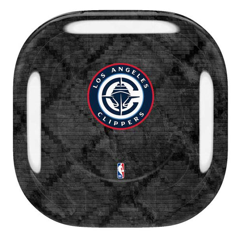 NBA Los Angeles Clippers Black Rust Galaxy Buds Live Skin