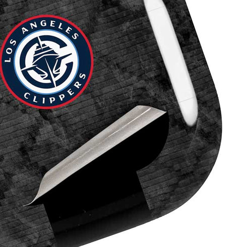 NBA Los Angeles Clippers Black Rust Galaxy Buds Live Skin