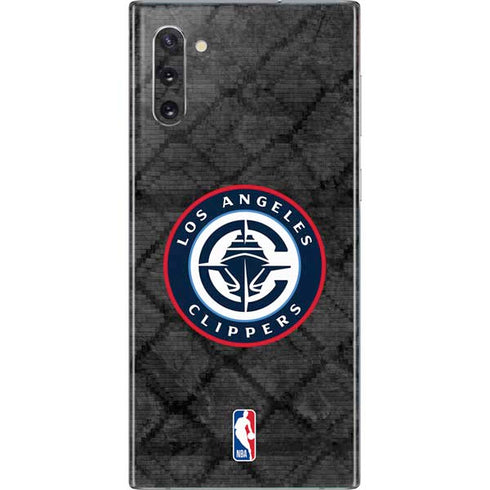 NBA Los Angeles Clippers Black Rust Galaxy Note 10 Skin
