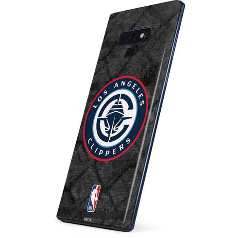 NBA Los Angeles Clippers Black Rust Galaxy Note 9 Skin