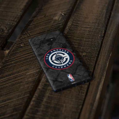 NBA Los Angeles Clippers Black Rust Galaxy Note 9 Skin