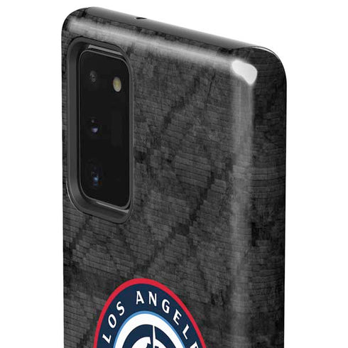 NBA Los Angeles Clippers Black Rust Galaxy Note20 5G Pro Case