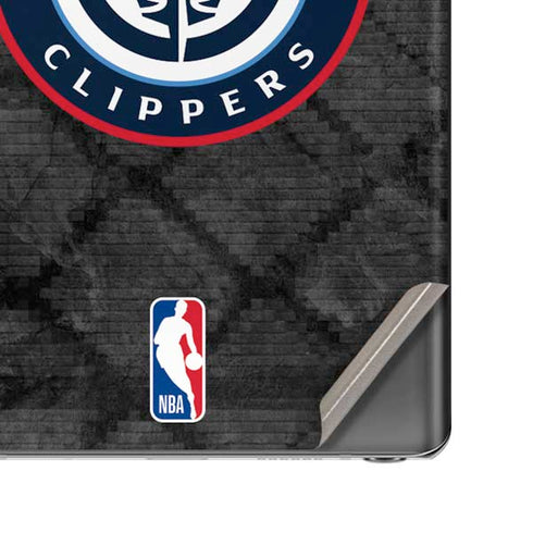 NBA Los Angeles Clippers Black Rust Galaxy Note20 5G Skin