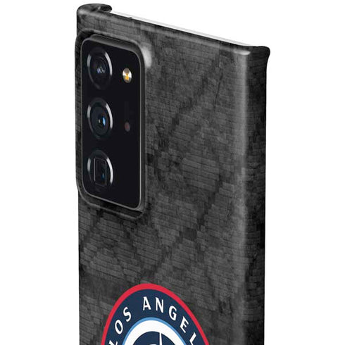 NBA Los Angeles Clippers Black Rust Galaxy Note20 Ultra 5G Lite Case
