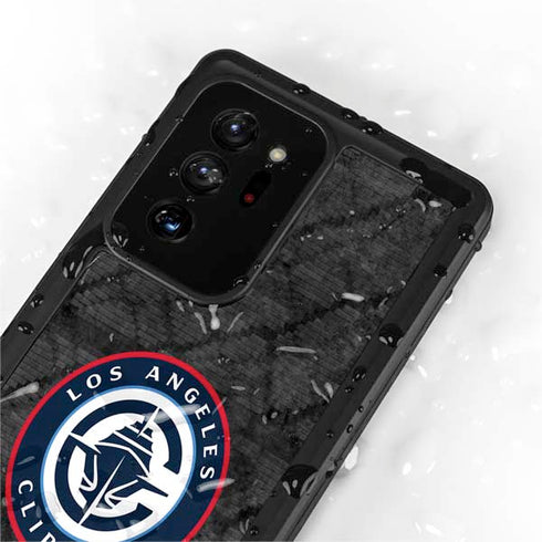 NBA Los Angeles Clippers Black Rust Galaxy Note20 Ultra 5G Waterproof Case