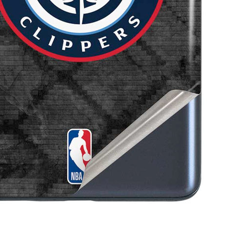 NBA Los Angeles Clippers Black Rust Galaxy S20 Fan Edition Skin