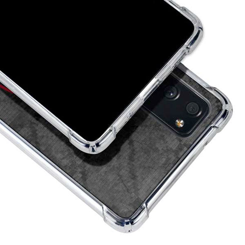 NBA Los Angeles Clippers Black Rust Galaxy S20 FE Clear Case