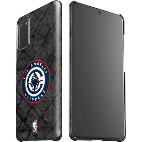 NBA Los Angeles Clippers Black Rust Galaxy S20 Lite Case