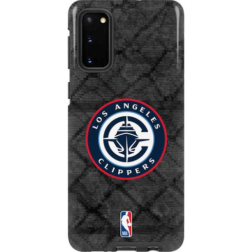 NBA Los Angeles Clippers Black Rust Galaxy S20 Pro Case