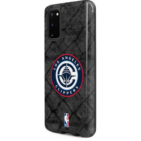 NBA Los Angeles Clippers Black Rust Galaxy S20 Pro Case