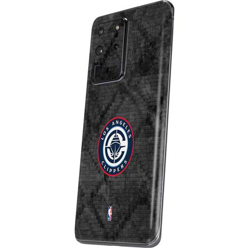 NBA Los Angeles Clippers Black Rust Galaxy S20 Ultra 5G Skin
