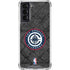NBA Los Angeles Clippers Black Rust Galaxy S21 5G Clear Case