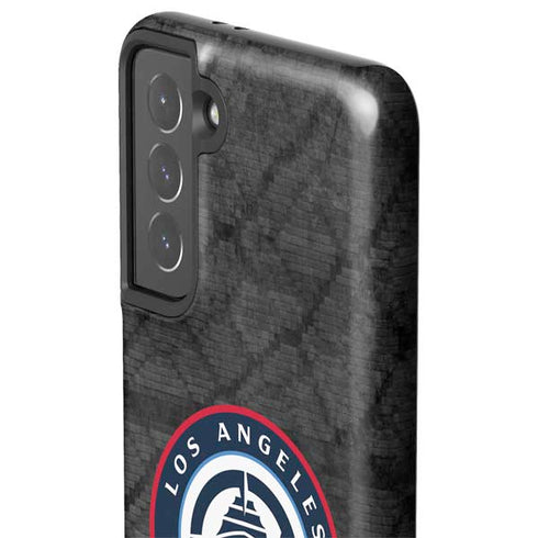 NBA Los Angeles Clippers Black Rust Galaxy S21 5G Pro Case