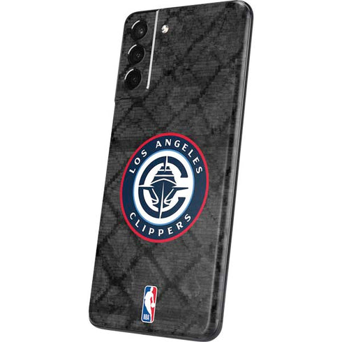 NBA Los Angeles Clippers Black Rust Galaxy S21 5G Skin
