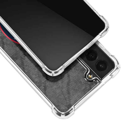 NBA Los Angeles Clippers Black Rust Galaxy S21 FE Clear Case