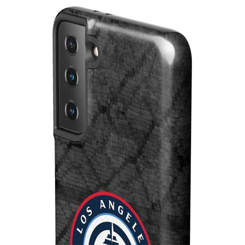 NBA Los Angeles Clippers Black Rust Galaxy S21 FE Pro Case
