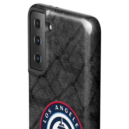 NBA Los Angeles Clippers Black Rust Galaxy S21 Plus 5G Pro Case