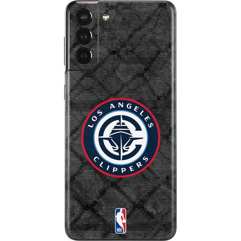 NBA Los Angeles Clippers Black Rust Galaxy S21 Plus 5G Skin