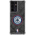 NBA Los Angeles Clippers Black Rust Galaxy S21 Ultra 5G Clear Case
