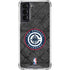 NBA Los Angeles Clippers Black Rust Galaxy S22 Clear Case
