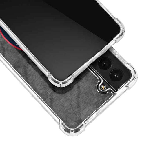 NBA Los Angeles Clippers Black Rust Galaxy S22 Clear Case