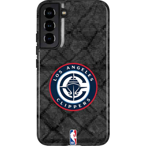 NBA Los Angeles Clippers Black Rust Galaxy S22 Plus Pro Case