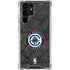 NBA Los Angeles Clippers Black Rust Galaxy S22 Ultra Clear Case