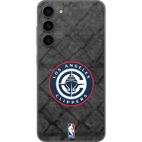 NBA Los Angeles Clippers Black Rust Galaxy S23 FE Skin